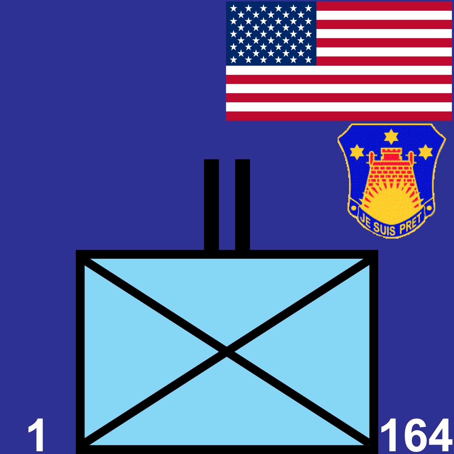 1st Battalion, 164th Infantry Regiment icon
